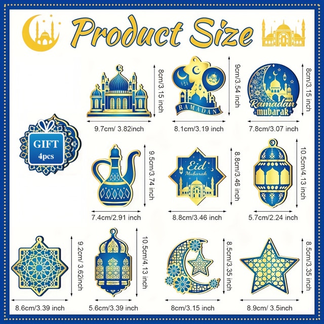 Ramadan & Eid Decorations - 24 pcs - photo 4