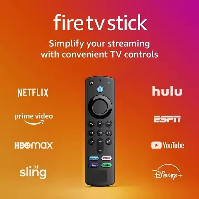 Fire TV Stick 3rd Gen Remote w/ Bluetooth Voice - photo 2