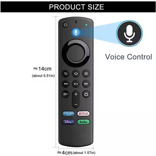Fire TV Stick 3rd Gen Remote w/ Bluetooth Voice - photo 5