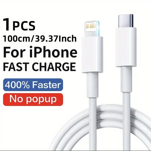 Phone Fast Charging Cable - Lightning Connector