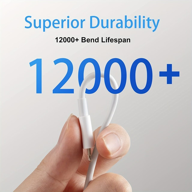 Phone USB Charging Cable - Long 6.6 ft - photo 4