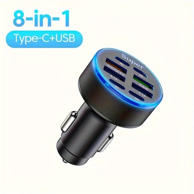 Fast Car Charger - 8 ports - photo 2