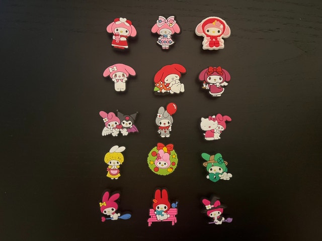My Melody Croc Charms - Jibbits