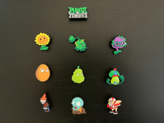 Plant vs Zombies Crocs Charms / Jibbits