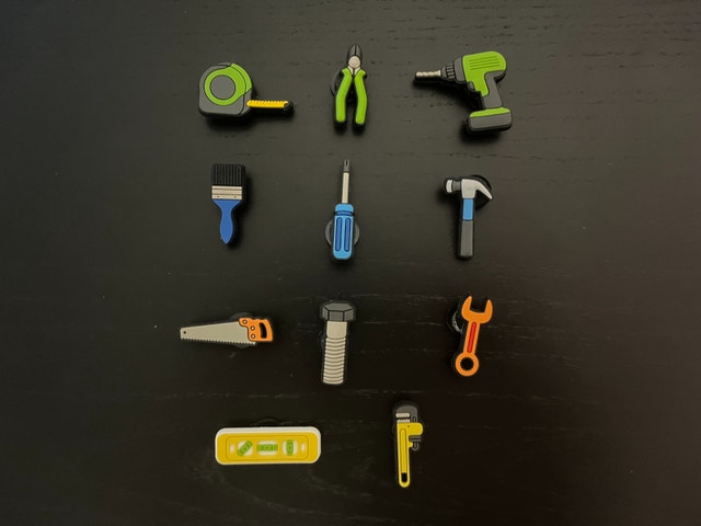 Tools Croc Charms Jibbits
