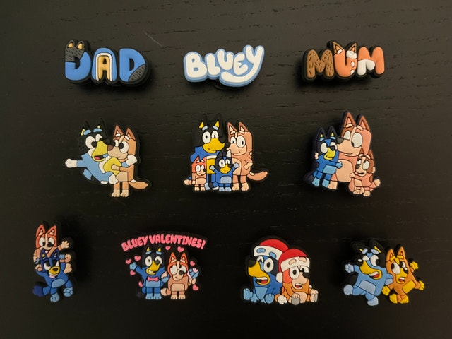 Bluey Crocs Charms Jibbitz