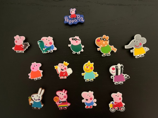 Peppa Pig Crocs Charms Jibbitz