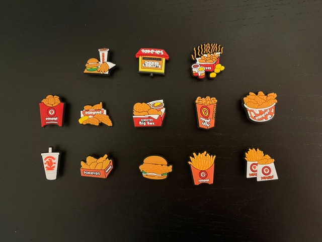 Popeyes Croc Charms / Jibbitz