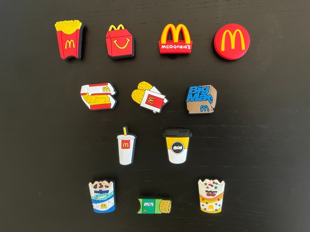 McDonald's Croc Charms / Jibbitz
