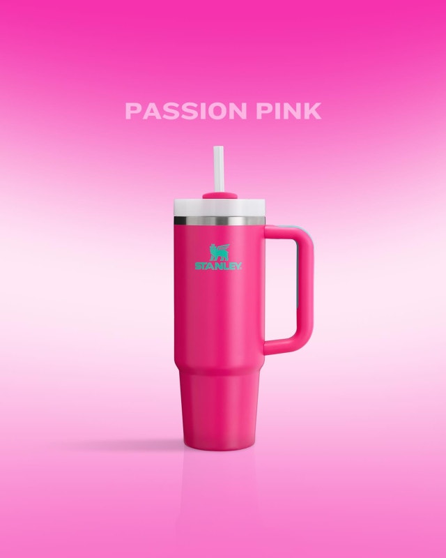 Stanley Tumbler/Quencher 40 Oz - Passion Pink
