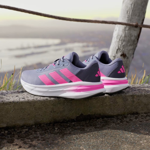 Adidas Galaxy 7 Running Shoes - Silver Violet - Size 10 - photo 5