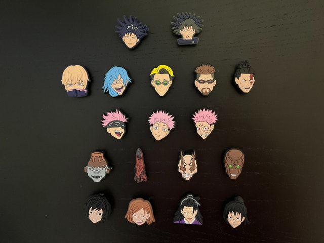 Jujutsu Kaisen Charms / Jibbitz