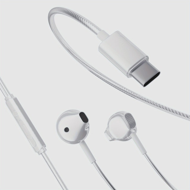 Wired USB C Headphones