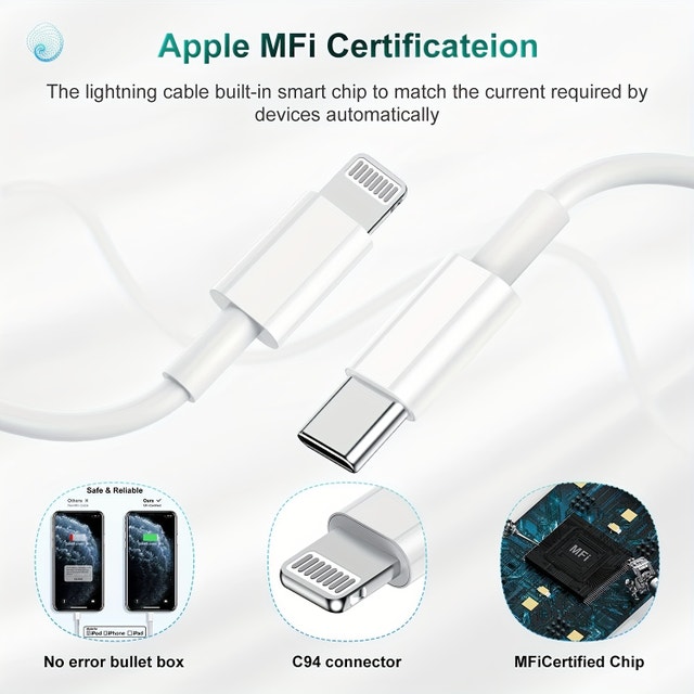 Phone Charging Cable - Extra Long 10 ft - photo 4