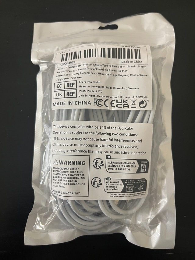 Phone Charging Cable - Extra Long 10 ft - photo 5