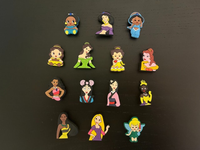 Disney Princesses Croc Shoes Charms / Jibbitz - photo 2