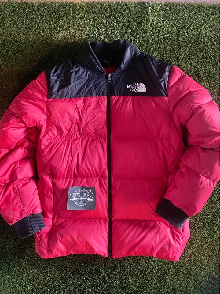 Northface Red Puffer Jacket