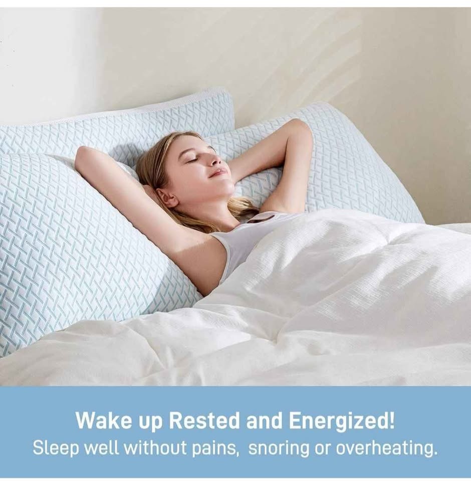 2 Memory Foam Pillows - photo 4