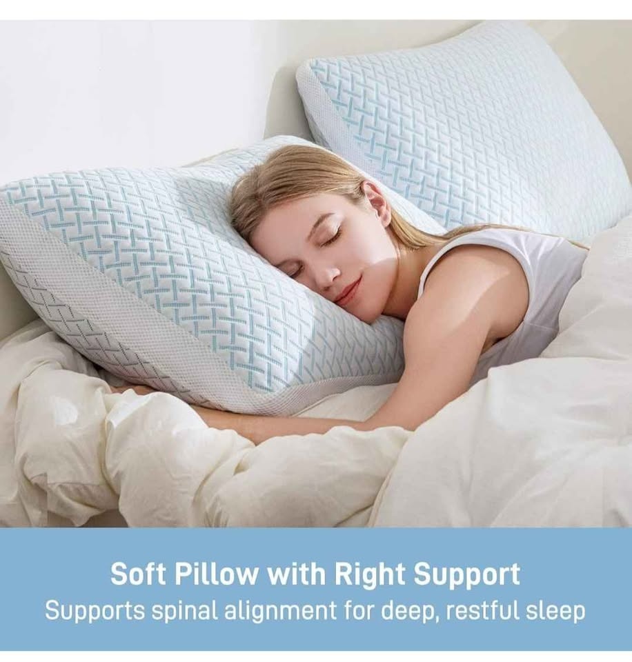 2 Memory Foam Pillows - photo 5
