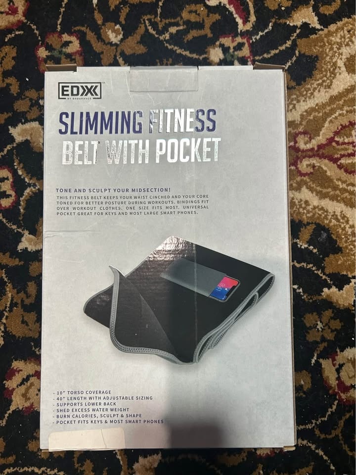 EDX Slimming Fitness Belt with Pocket - photo 2