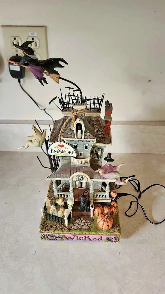 Collectible Jim Shore Haunted House thumbnail