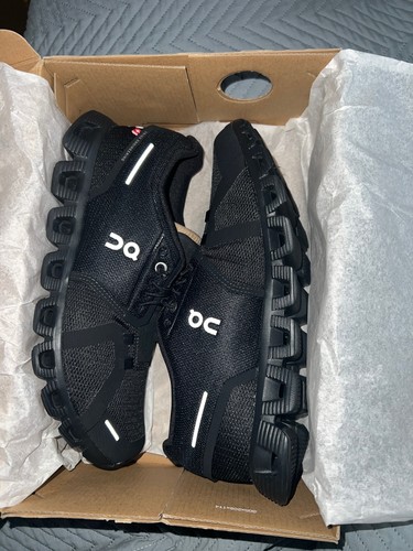 Men's On Cloud 5 Running Shoes - Black, Size 7.5 - photo 2
