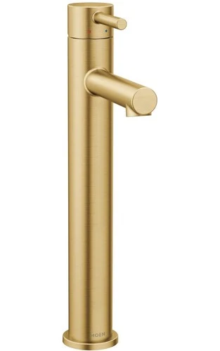 Moen 6192BG Align 1.2 GPM 1 Hole Bathroom Faucet - Gold