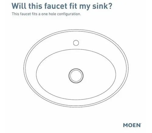 Moen 6192BG Align 1.2 GPM 1 Hole Bathroom Faucet - Gold - photo 2