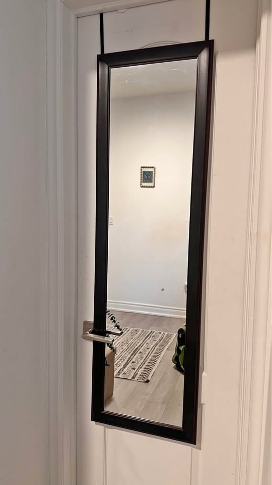 Over the Door Hanging Mirror