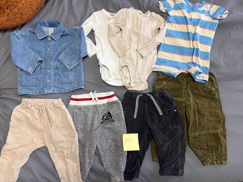 Baby & Toddler Boy Clothing Bundle – 47 Pieces – Sizes 12M to 3T - photo 3