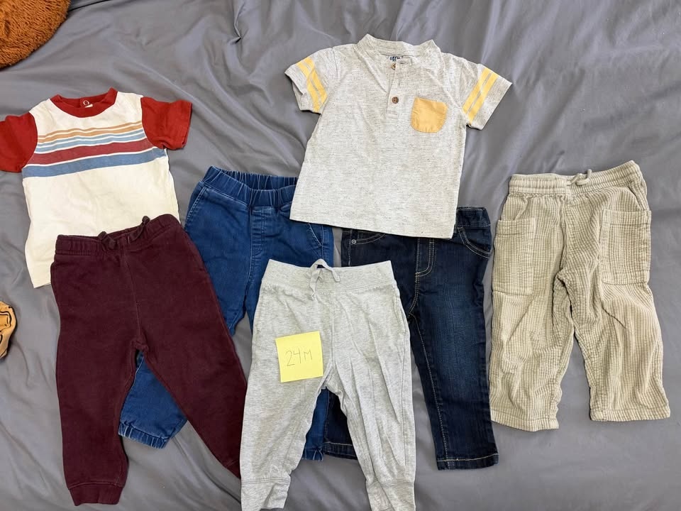 Baby & Toddler Boy Clothing Bundle – 47 Pieces – Sizes 12M to 3T - photo 4
