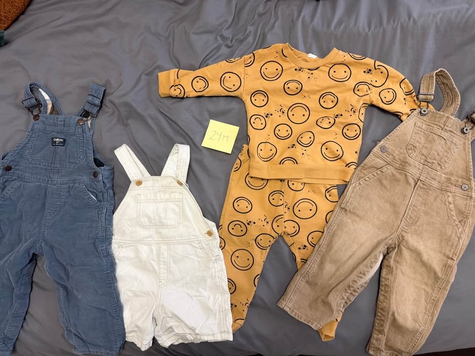 Baby & Toddler Boy Clothing Bundle – 47 Pieces – Sizes 12M to 3T - photo 5