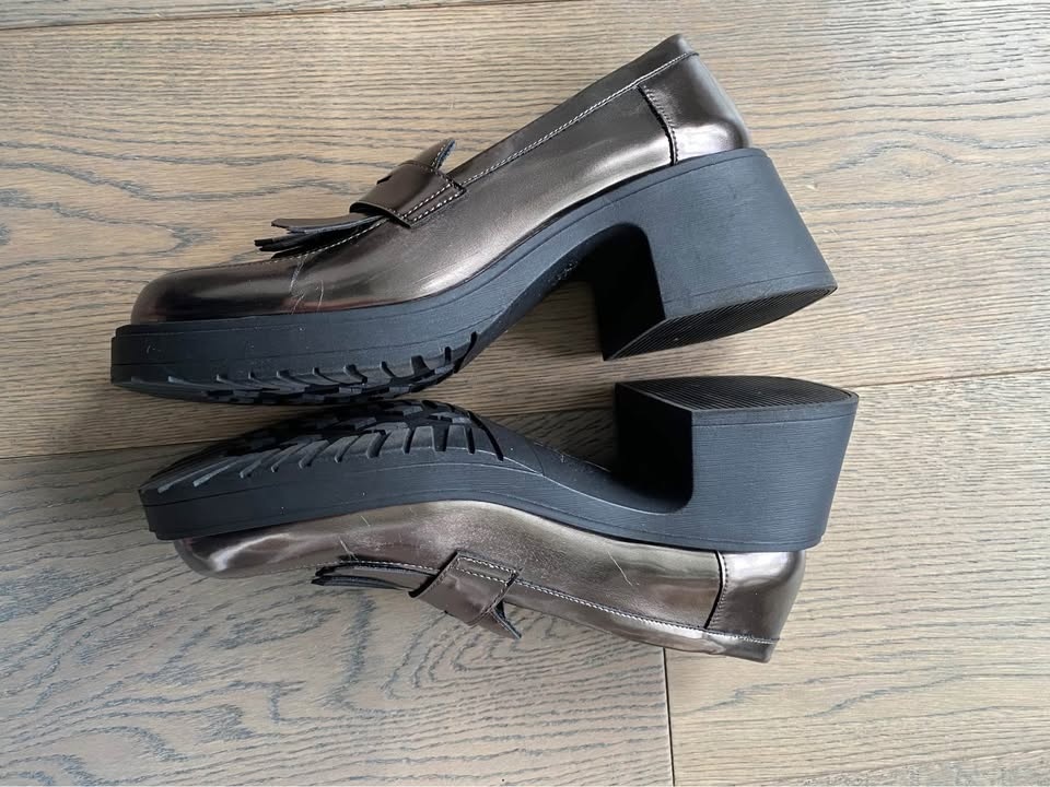 Silver Color Loafers - photo 4
