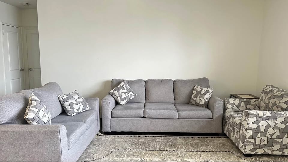 Modern 3-Piece Sofa Set
