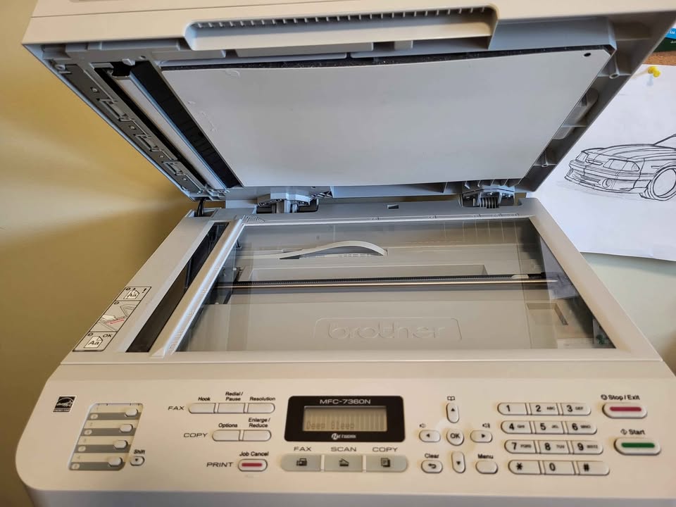 Brother MFC-7360N - Laser Printer B&W - photo 3