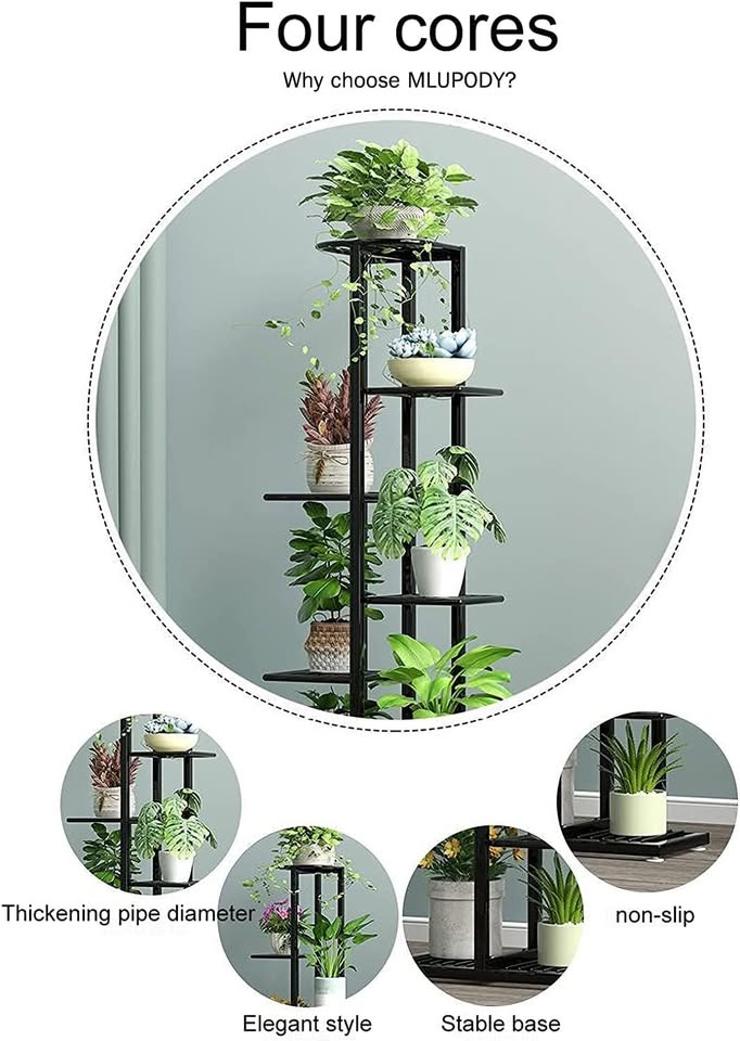 8-Tier Indoor/Outdoor Plant Stand - photo 2