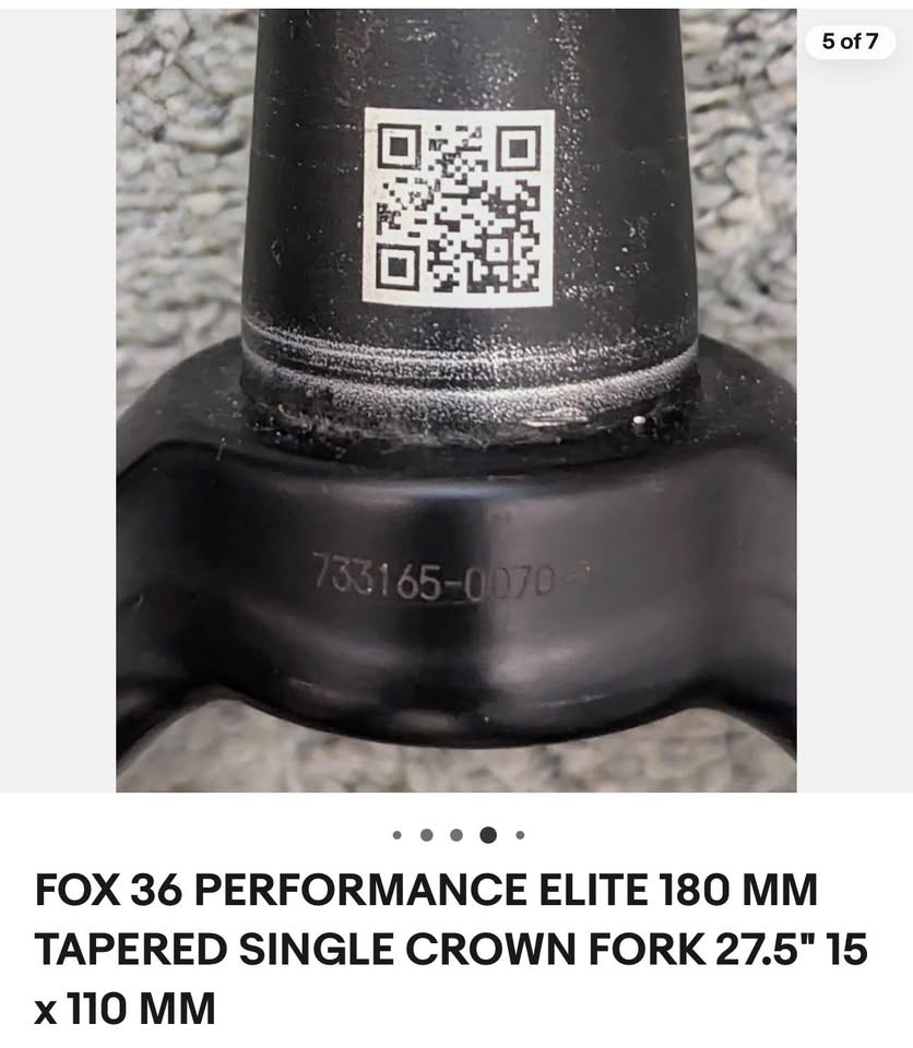 Fox 36 Fork - photo 5