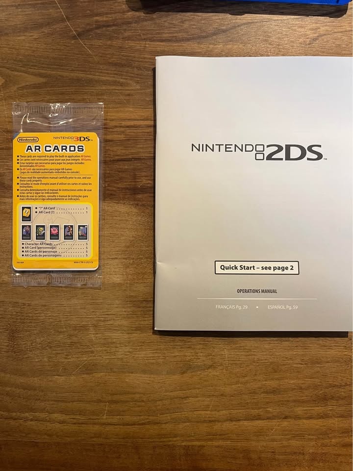 Electric Blue Nintendo 2DS - photo 3