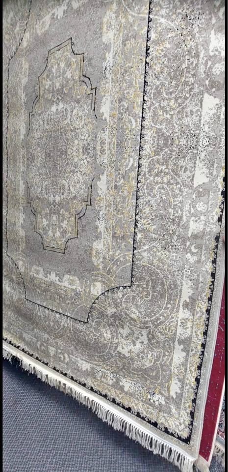 Persian-Style Rugs - Modern Neutral Design - 2 Available