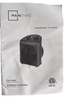 IN BOX Personal Fan Electric Heater 1500 W auto shut off thermos - photo 5