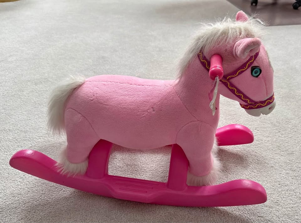 Pink Pony Rocking Horse That Sings