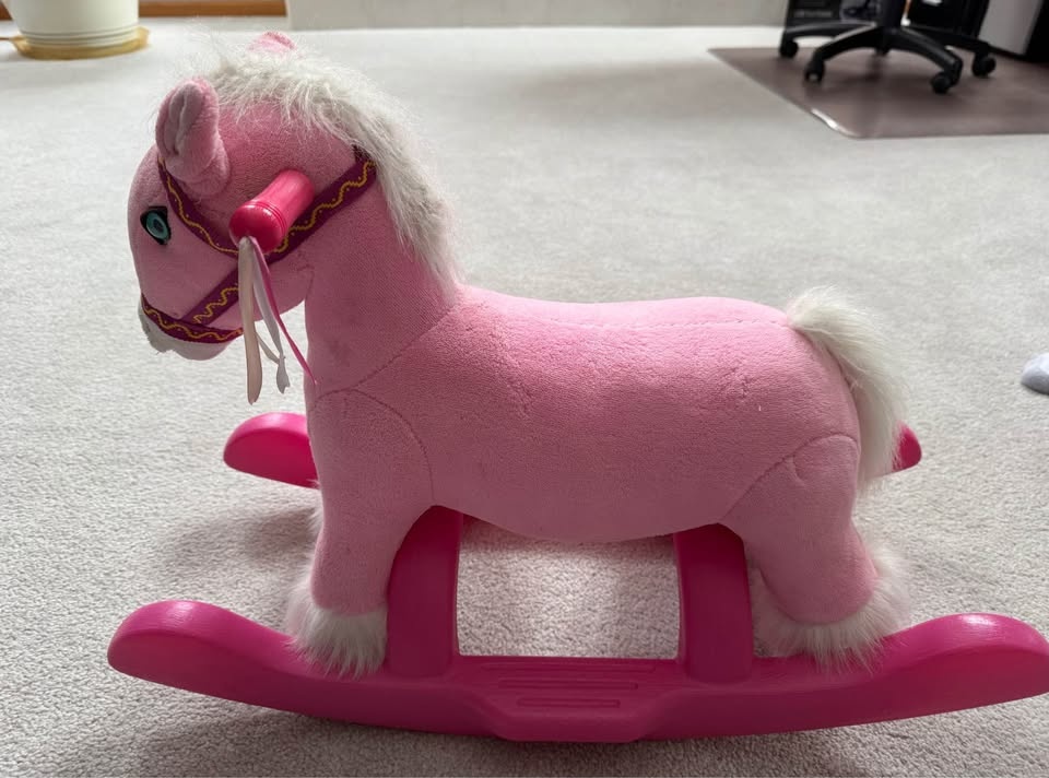 Pink Pony Rocking Horse That Sings - photo 3