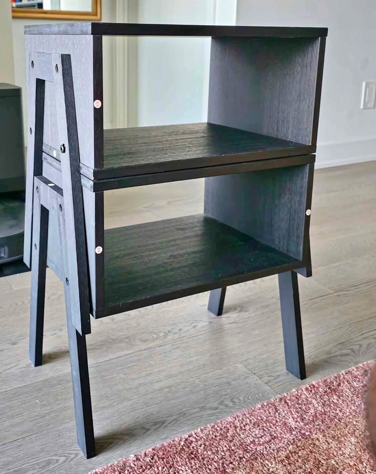 Bamboo Stackable End Table or Night stand