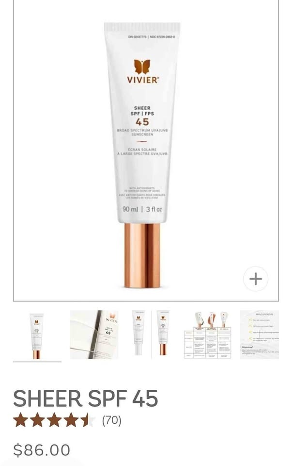 Sunscreen - Vivier