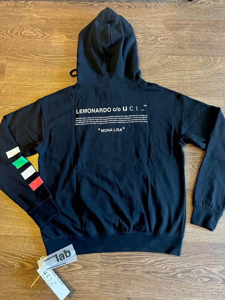 NWT UrbanCooLab Lemonardo Black Hoodie - photo 2