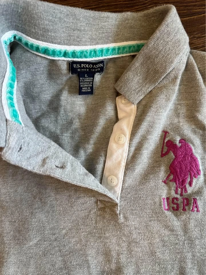 Women’s US Polo Assn USPA Polo Shirt - Size L - photo 2