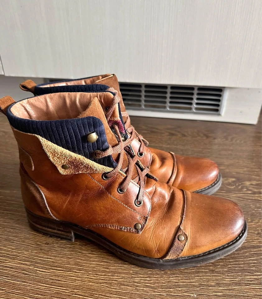 Men's Steve Madden Leather Boots - Size 8