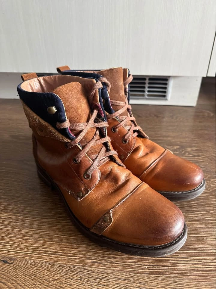 Men's Steve Madden Leather Boots - Size 8 - photo 2