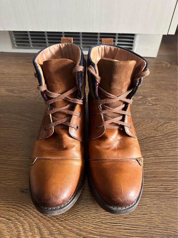 Men's Steve Madden Leather Boots - Size 8 - photo 3