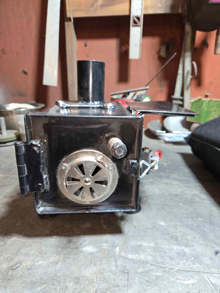 Custom Portable Tent Stove & Chimney Kit - photo 4